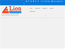 Tablet Screenshot of lionconrod.com